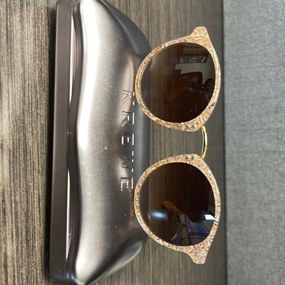 KREWE Accessories Krewe Marbelized Pink Sunglasses Poshmark